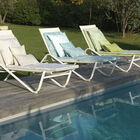 Sun lounger cushion Syracuse Green 24"x75" Acrylic, , hi-res image number 2