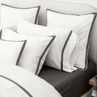 2 Pillowcases Apparat Dark grey 22"X33"Standard,Pair 100% cotton, , hi-res image number 1