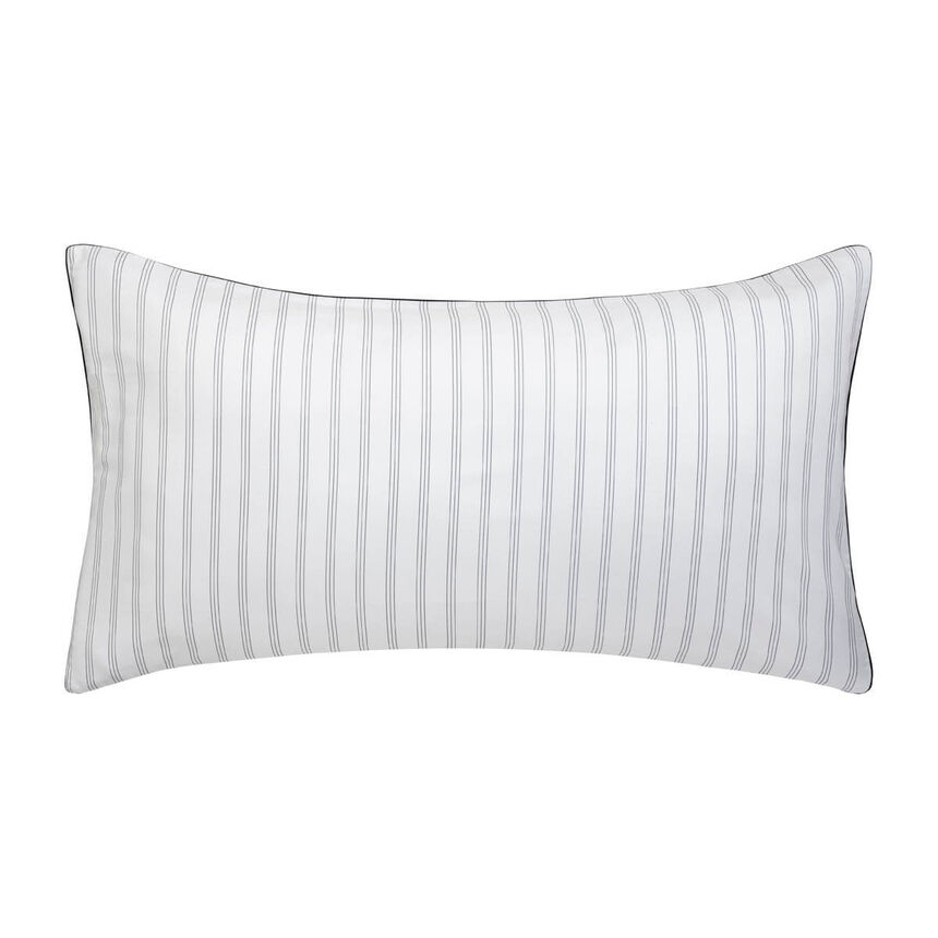 2 Pillowcases Savile row Beige 22"X42"King,Pair 100% cotton, , hi-res image number 3