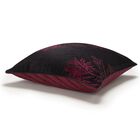 Cushion cover Gravure Plum 40x40 84% cotton / 16% viscose, , hi-res image number 1