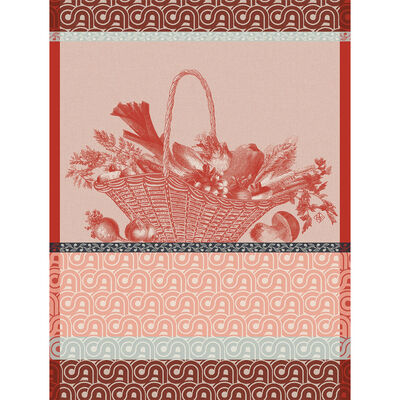 Tea towel Potager d'hiver Cotton,  Tea towel Potager d'hiver Cotton