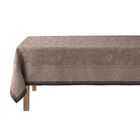 Tablecloth Romance Pink 69"x69" 100% linen, , hi-res image number 1