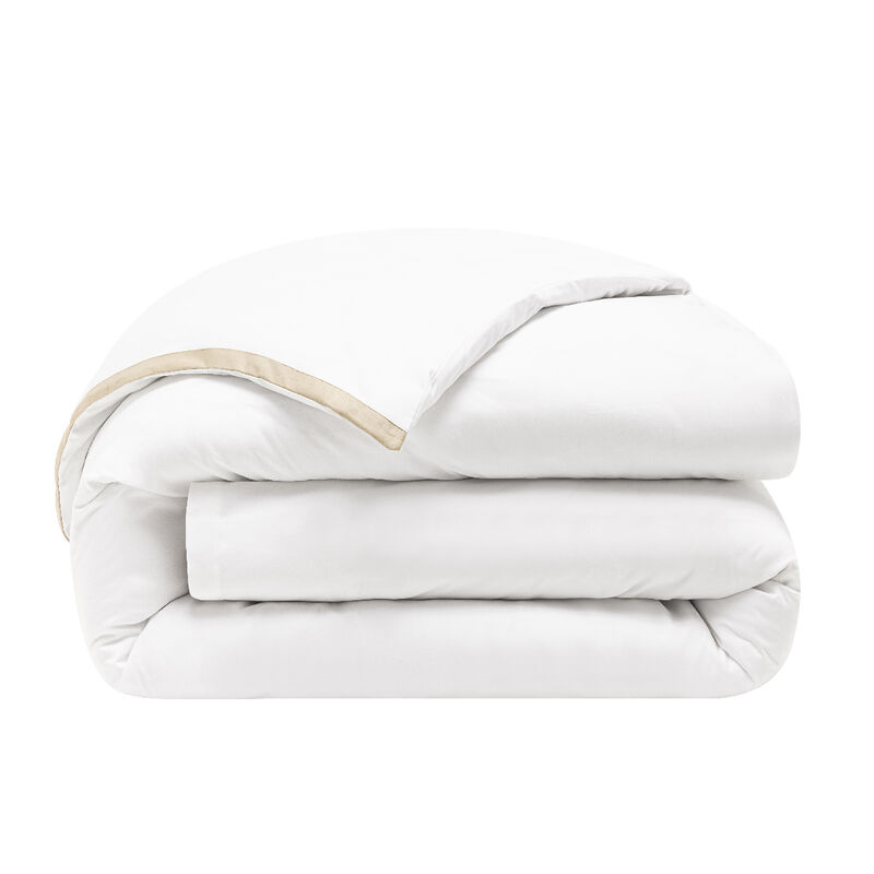 Duvet cover Apparat Beige 269X234 100% cotton, , hi-res image number 0