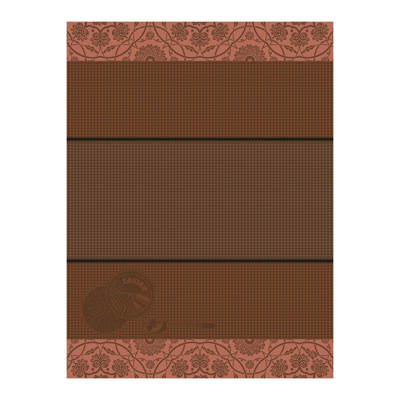 Hand towel Tsar Brown 24"x31" 100% cotton, , hi-res image number 0