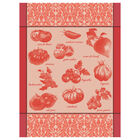 Tea towel Tomates Red 24"x31" 100% cotton, , hi-res image number 1