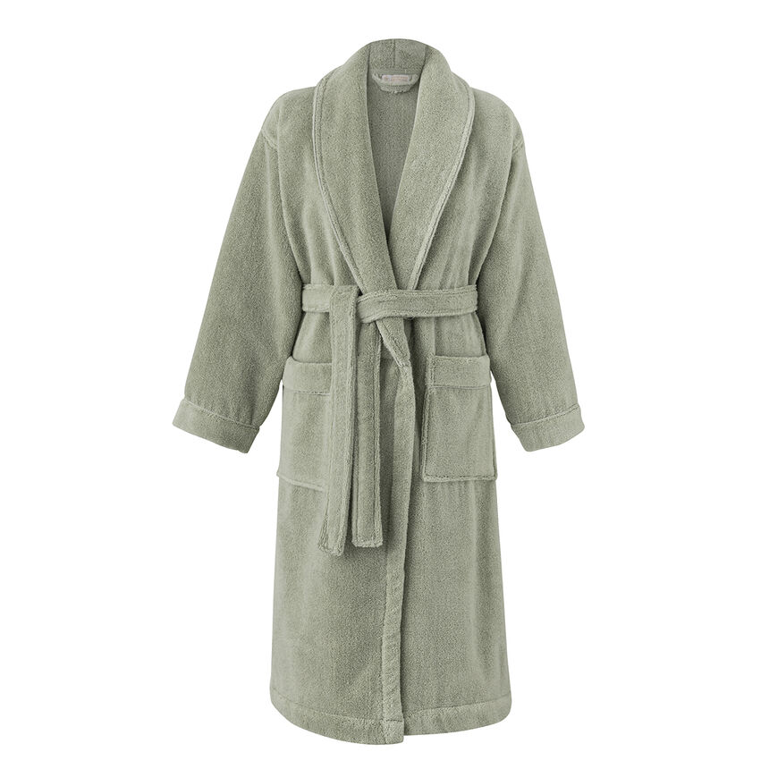 Robe Caresse Green S 100% cotton, , hi-res image number 0