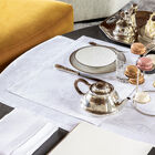 Placemat Évasion Céleste White 20"x14" 100% linen, , hi-res image number 1