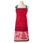 Apron Lumières d'étoiles  Red 80x96 100% cotton, , hi-res image number 2