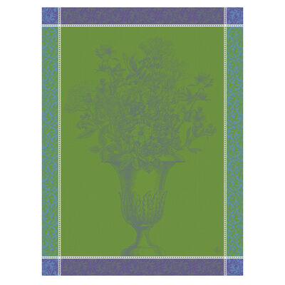 Tea towel Floraison Uni Cotton