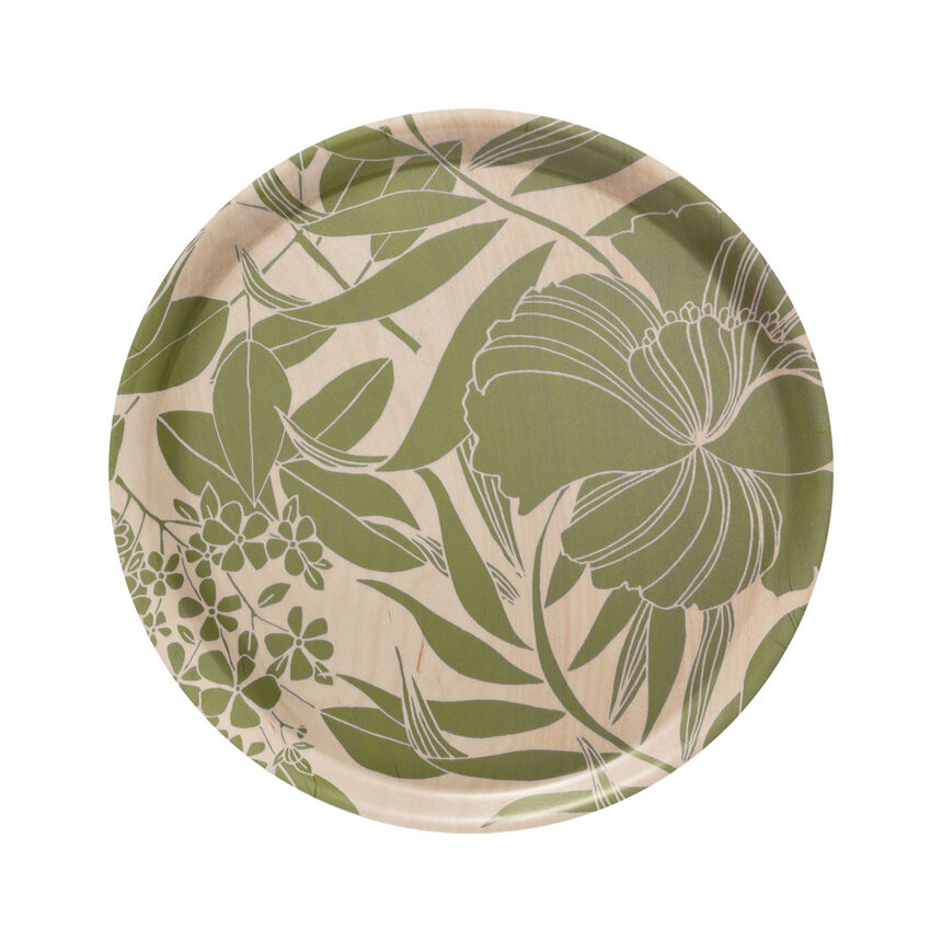 Tray Nature Urbaine Green &Oslash;38 Wood / 100% birch, , hi-res image number 0