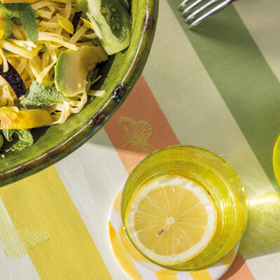 Chemin de table Bal des papillons Coton