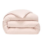 Duvet cover Eclat Pink 68"X86"Twin 100% cotton, , hi-res image number 2