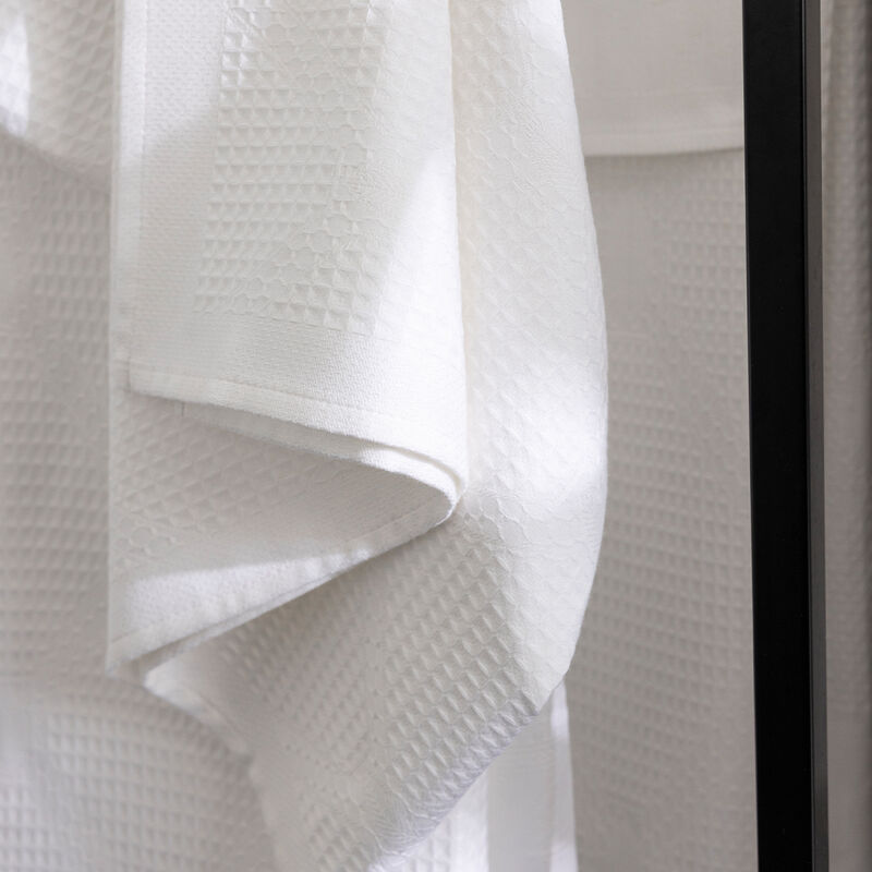 Serviette invité Pois de senteur Blanc 30x50 100% coton, , hi-res image number 4