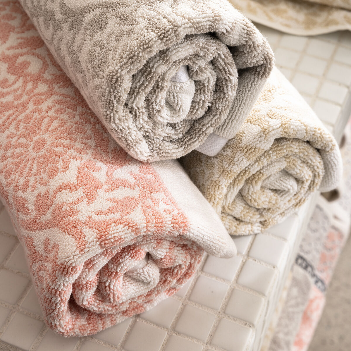 Damask bath towels outlet
