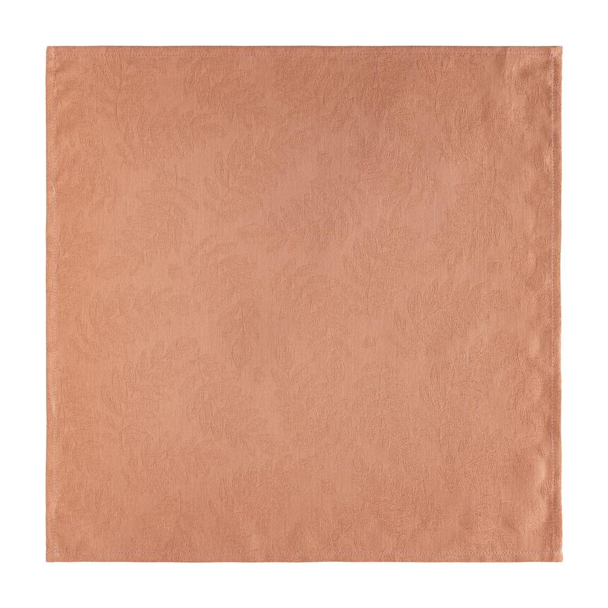 Napkin Vegetal mood Orange 20"x20" 100% cotton, , hi-res image number 0
