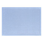 Placemat Portofino Géo Blue 20"x14" 100% linen, , hi-res image number 0