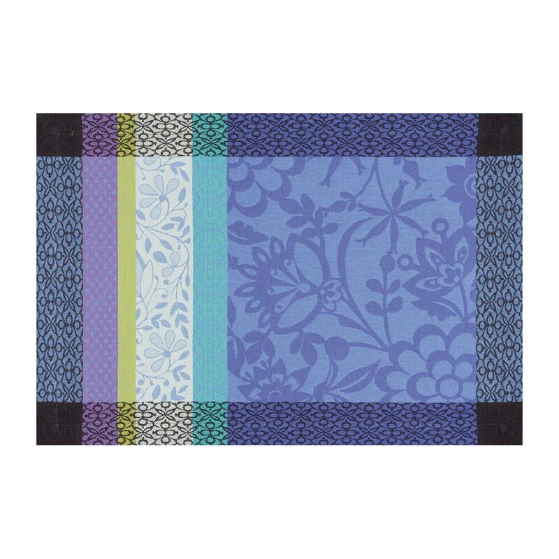 Placemat Provence Lavender blue 21"x15" 100% cotton, , hi-res image number 0