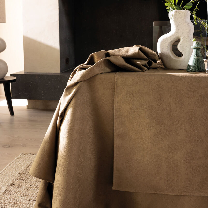 Chemin de table Vegetal mood Avocat 50x150 100% coton, , hi-res image number 0