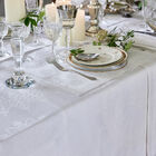 Tablecloth Lumières d'étoiles Diamant  White 166x175 85% Cotton, 11% Viscose, 4% Polyester, , hi-res image number 2