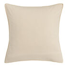 Taie décorative  Eclat Amande 66X66 100% coton, , hi-res image number 0