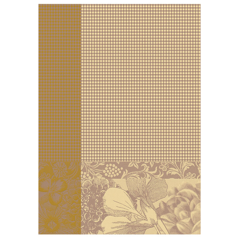 Hand towel Fleurs à croquer Orange 21"x15" 100% cotton, , hi-res