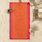 Beach towel Monoï Red 39"x79" 100% cotton, , hi-res image number 2