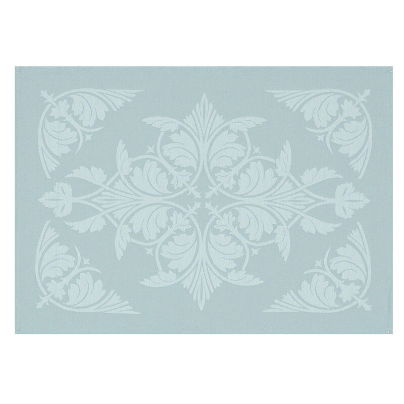 Set de table enduit Syracuse Aqua 50x36 100% coton, , hi-res image number 0