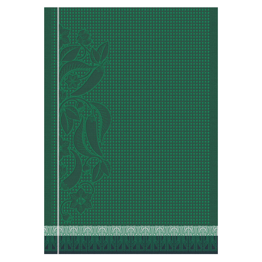 Hand towel Piments Green 21"x15" 100% cotton, , hi-res image number 0