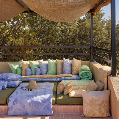 Quilt cover Sinharâja Blue 35"X71" 100% cotton