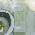 Serviette de table Promenade Imp&eacute;riale Jade 50x50 100% coton, longues fibres, , hi-res image number 2