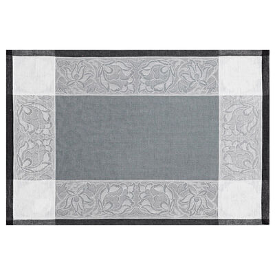Placemat Ottomane Slate 54x38 100% linen,  Placemat Ottomane Slate 54x38 100% linen