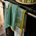 Tea towel Lumières d'étoiles  Green 60x80 100% cotton, , hi-res image number 1