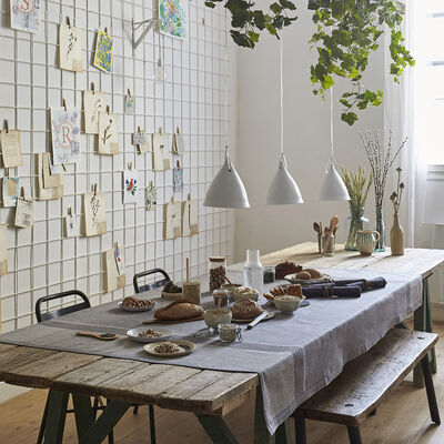 Tablecloth Slow Life Cotton