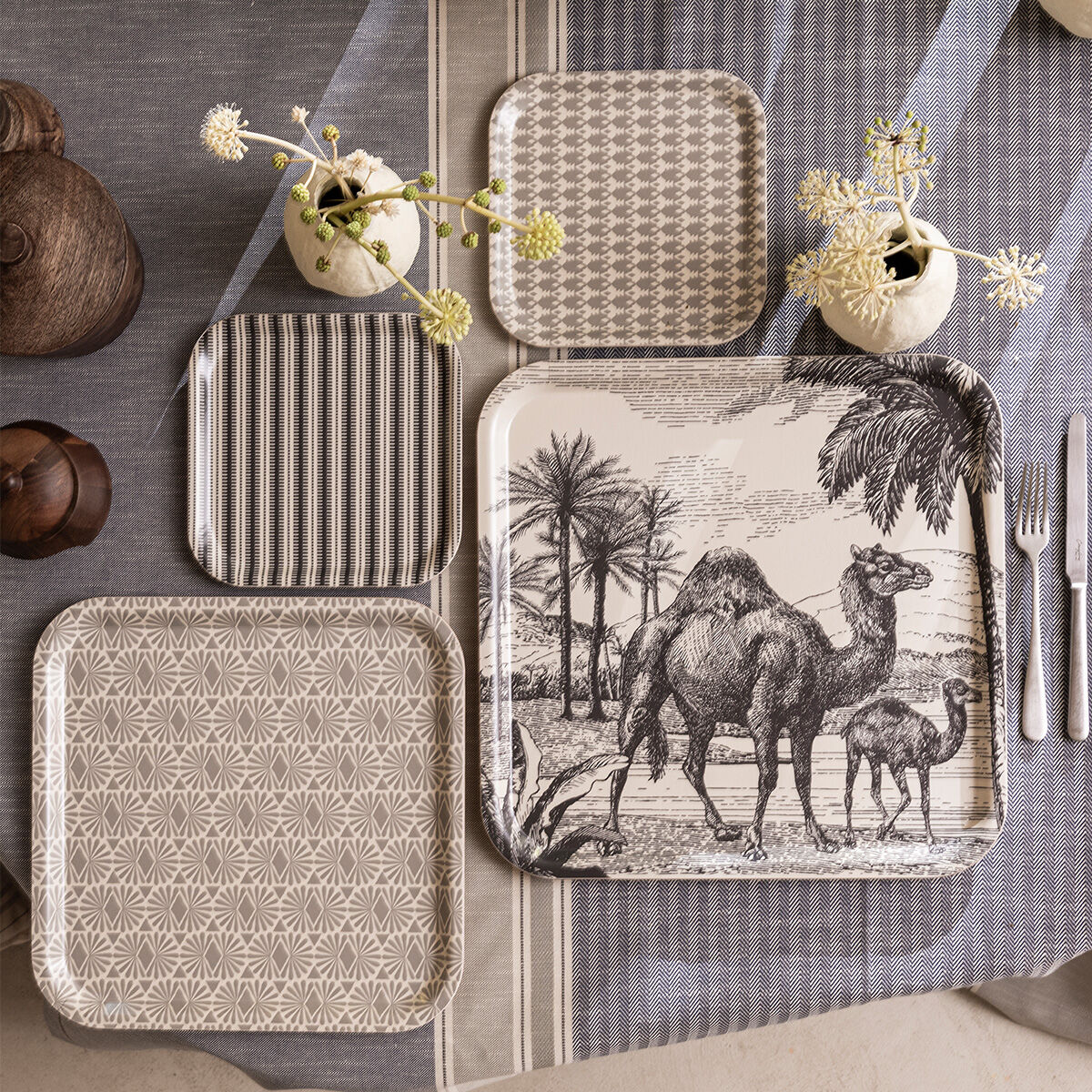 Trays | Le Jacquard Français