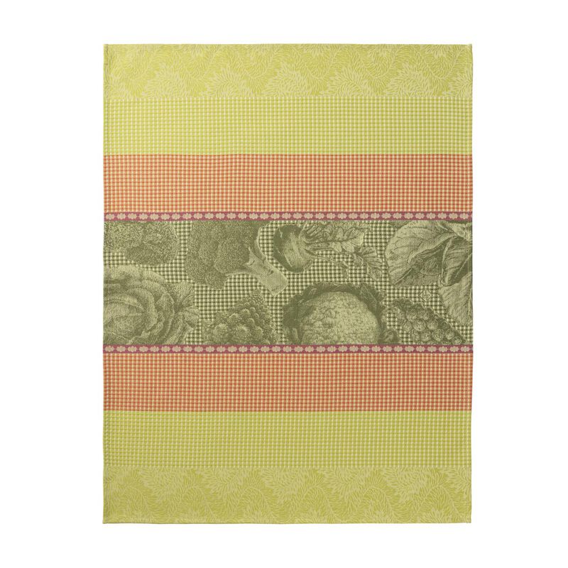 Hand towel Jardin des choux Green 24"x31" 100% cotton, , hi-res image number 0