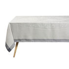 Tablecloth &Eacute;vasion C&eacute;leste Grey 175x175 100% linen, , hi-res image number 1