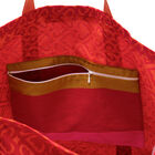 Beach bag Monoï Red 30"x21" 100% cotton, , hi-res image number 2