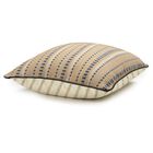 Cushion cover Stripes Cumin 16"x16" 92% Cotton/ 7% Poliester/ 1% Linen, , hi-res image number 1