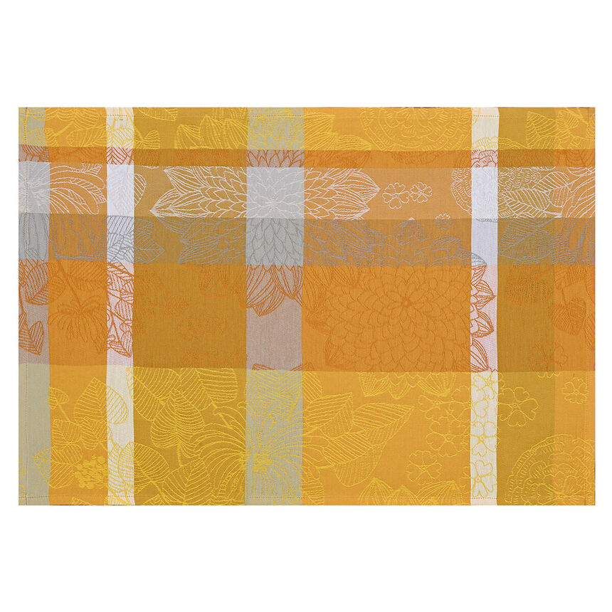 Coated placemat Marie Galante Pineapple 52x38 100% cotton, , hi-res image number 0