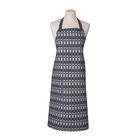 Apron Origin Rythme Blue 36"x39" 100% cotton, , hi-res image number 1