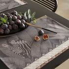 Set de table Nature Sauvage Elephant 50x36 100% coton, , hi-res image number 0