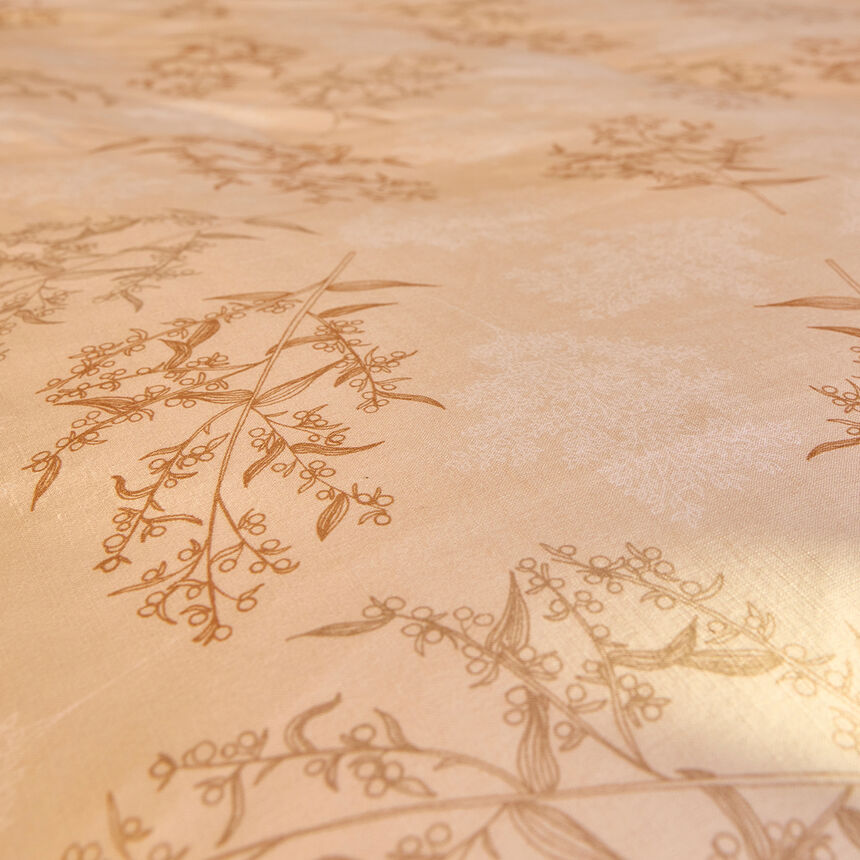 Duvet cover Champ&ecirc;tre Beige 95"x87" 100% cotton, , hi-res image number 3