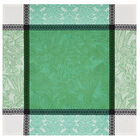 Tablecloth Escapade Tropicale Green 47"x47" 100% linen, , hi-res image number 5