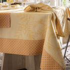 Tablecloth Jardin d'Eden Yellow 175x175 100% cotton, , hi-res image number 2