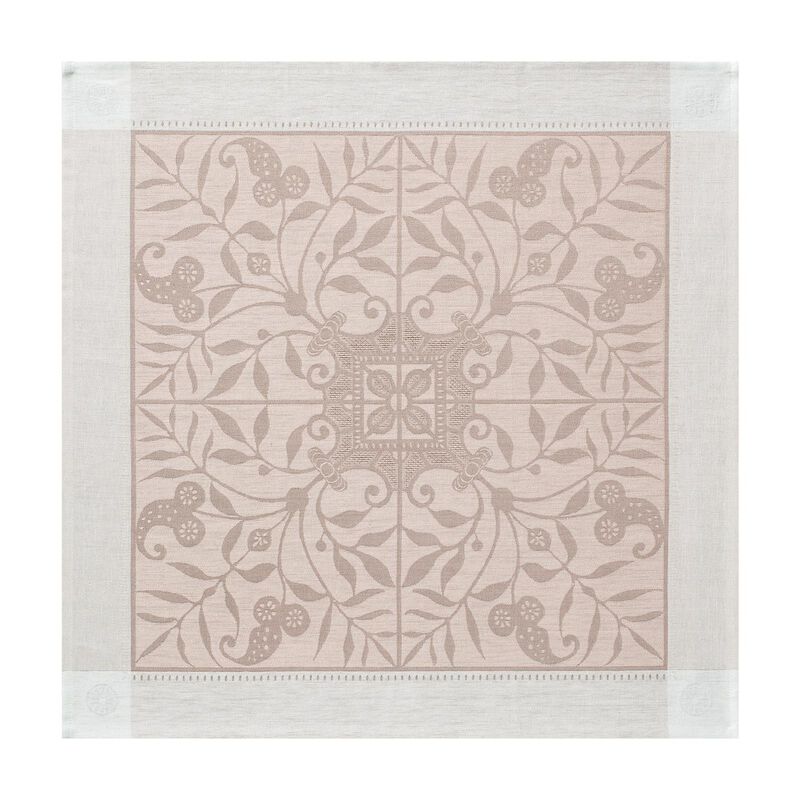 Napkin Venezia Ash beige 23"x23" 100% linen, , hi-res image number 0