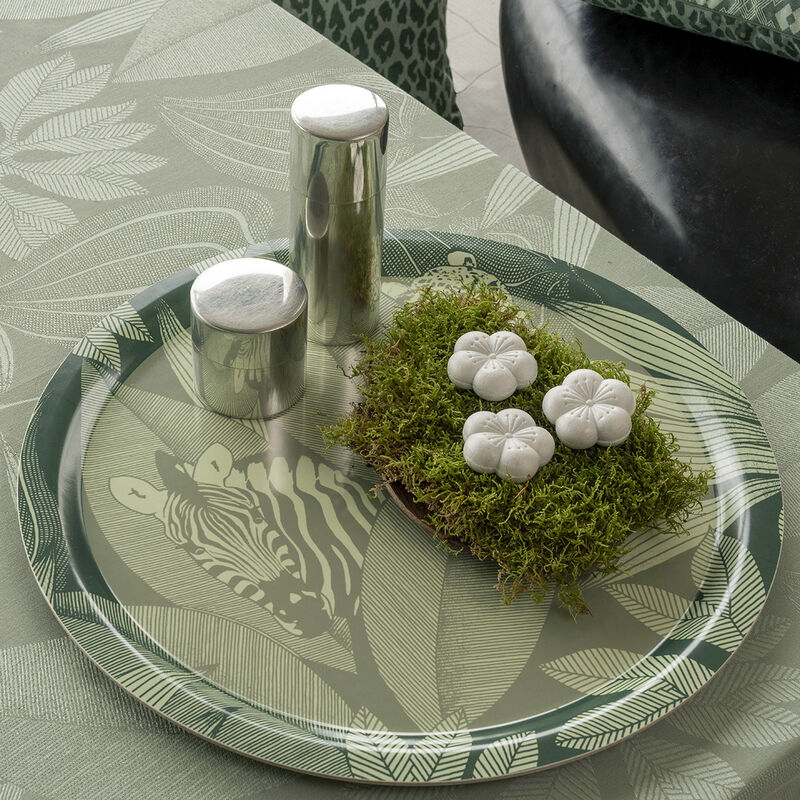 Tray Nature Sauvge Green Ø19" Wood / 100% birch, , hi-res
