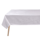 Tablecloth Voyage Iconique White 68"x68" 100% cotton, , hi-res image number 0