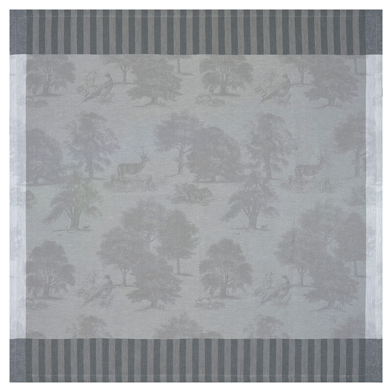 Nappe Souveraine  Argent 175x175 100% lin, , hi-res image number 3