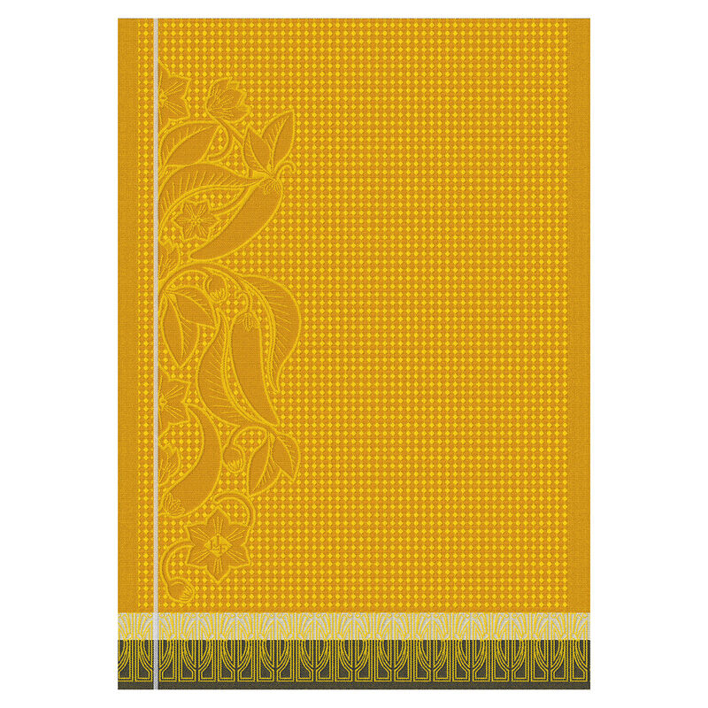 Hand towel Piments Yellow 54x38 100% cotton, , hi-res