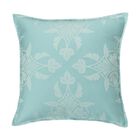 Cushion cover Syracuse Aqua 12"x20" Acrylic, , hi-res image number 1